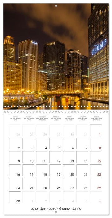 CHICAGO Highlights (CALVENDO Monthly Calendar 2025)