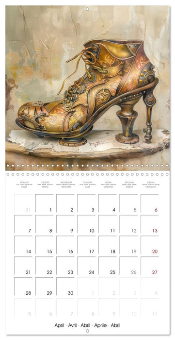 Steampunk - Mechanical World (CALVENDO Monthly Calendar 2025)