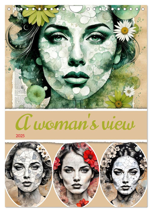 A woman's view (CALVENDO Monthly Calendar 2025)