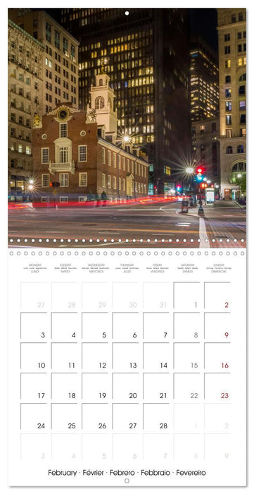 BOSTON Highlights (CALVENDO Monthly Calendar 2025)