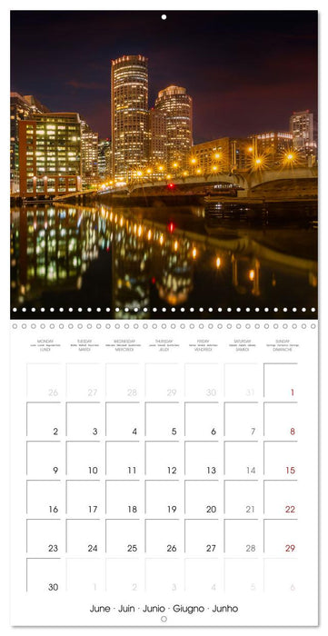 BOSTON Highlights (CALVENDO Monthly Calendar 2025)