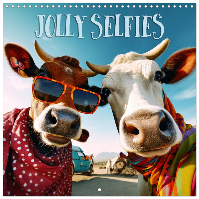 Jolly Selfies (CALVENDO Monthly Calendar 2025)