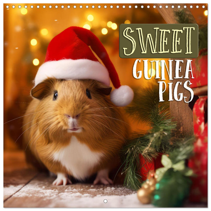 Sweet GUINEA PIGS (CALVENDO Monthly Calendar 2025)