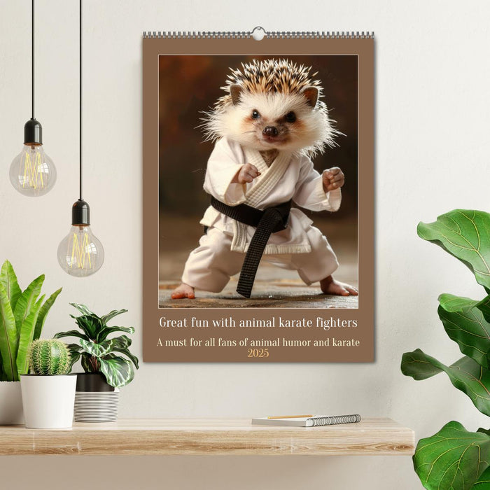 Great fun with animal karate fighters (CALVENDO Monthly Calendar 2025)