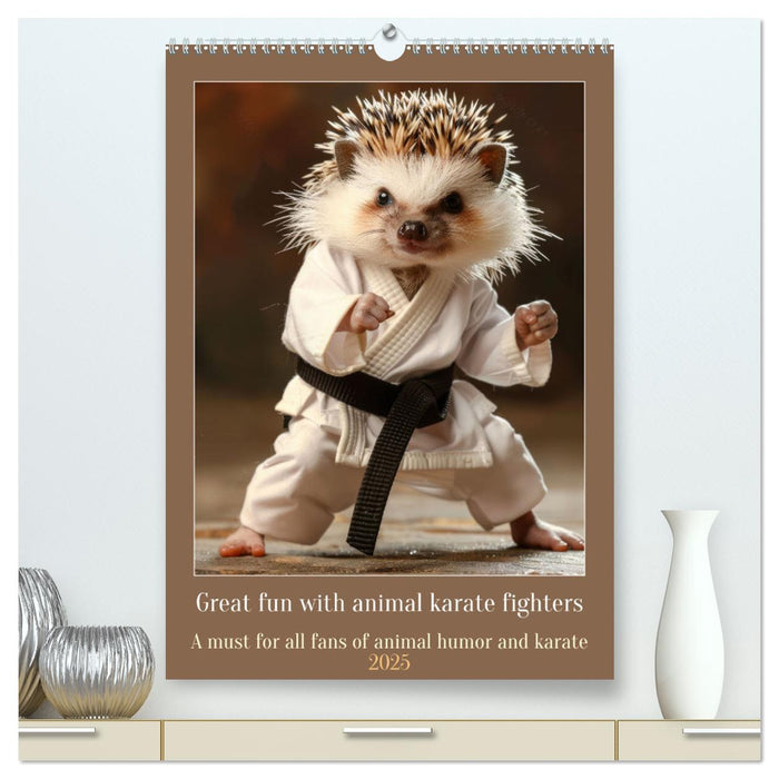 Great fun with animal karate fighters (CALVENDO Premium-Calendar 2025)