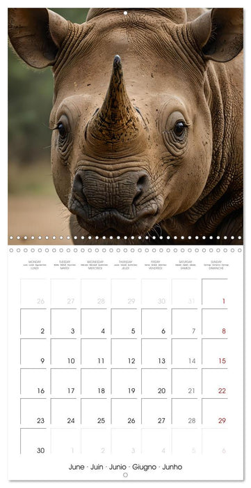 The last of this species (CALVENDO Monthly Calendar 2025)