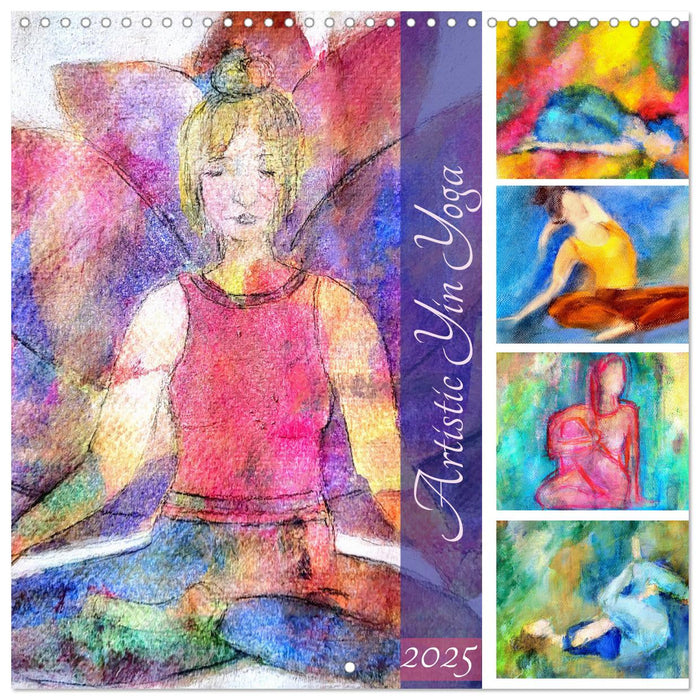 Artistic Yin Yoga (CALVENDO Monthly Calendar 2025)