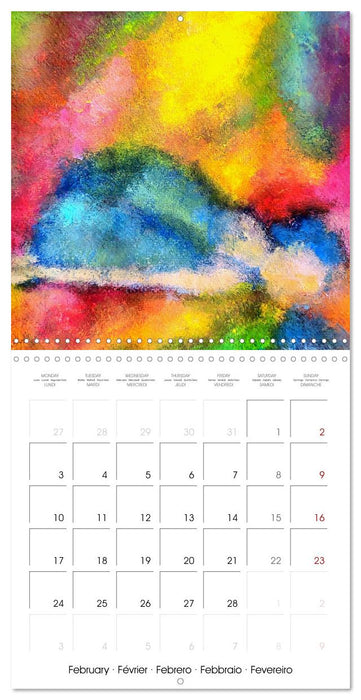 Artistic Yin Yoga (CALVENDO Monthly Calendar 2025)