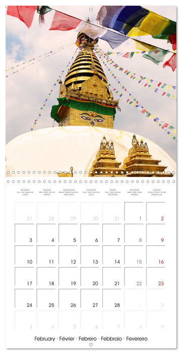 Travel around the World (CALVENDO Monthly Calendar 2025)