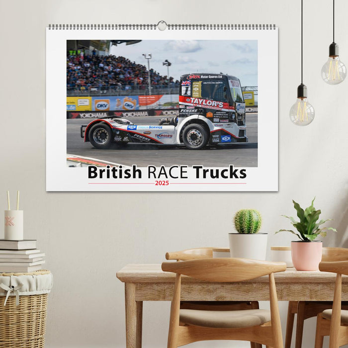 British Race Trucks (CALVENDO Monthly Calendar 2025)