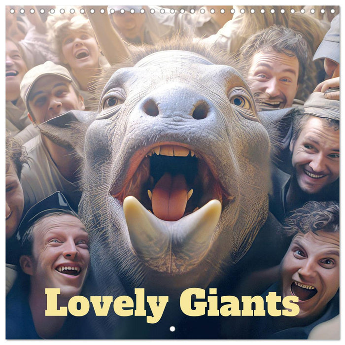 Lovely giants (CALVENDO Monthly Calendar 2025)