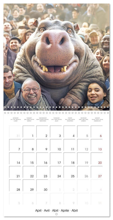 Lovely giants (CALVENDO Monthly Calendar 2025)