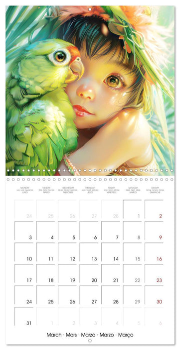 Manga - We love it (CALVENDO Monthly Calendar 2025)