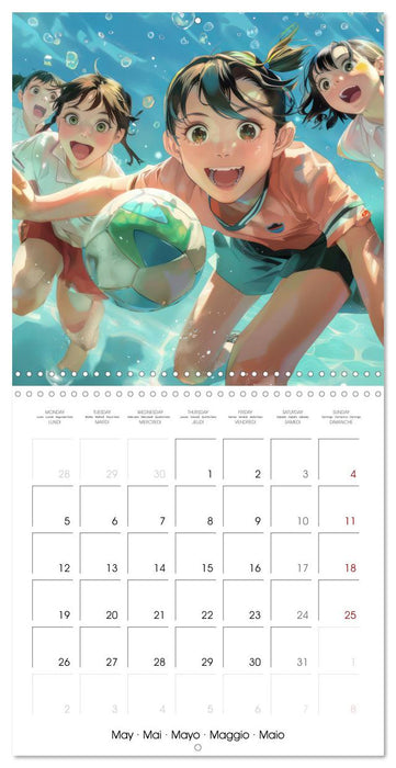 Manga - We love it (CALVENDO Monthly Calendar 2025)