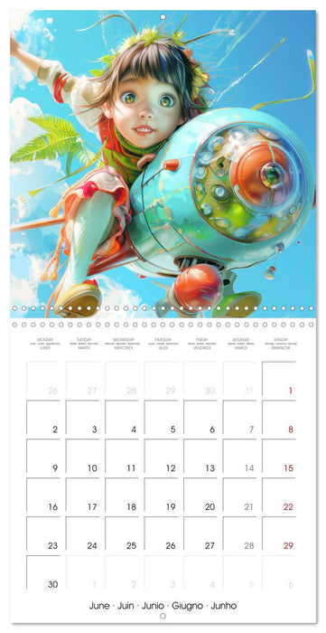 Manga - We love it (CALVENDO Monthly Calendar 2025)