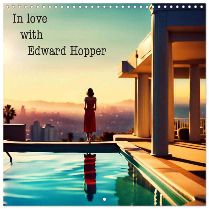 In love with Edward Hopper (CALVENDO Monthly Calendar 2025)