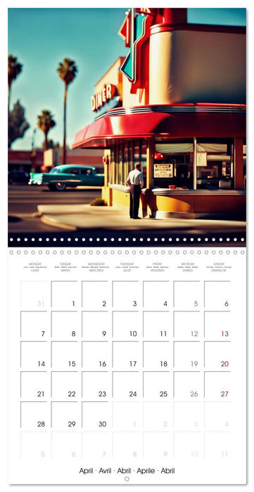 In love with Edward Hopper (CALVENDO Monthly Calendar 2025)