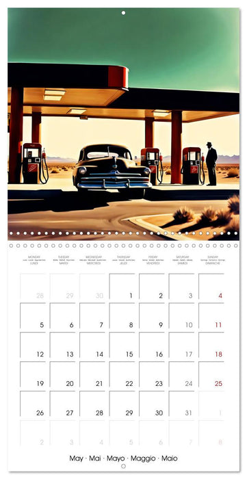 In love with Edward Hopper (CALVENDO Monthly Calendar 2025)