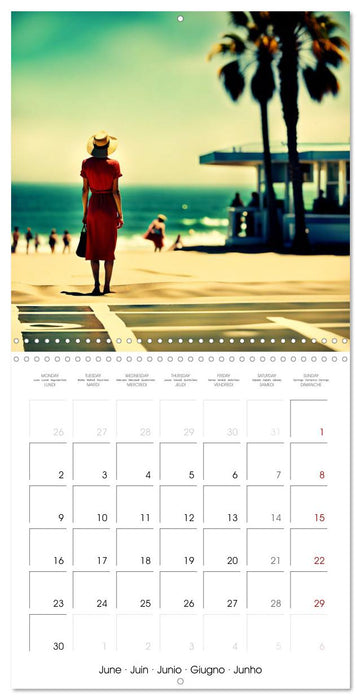 In love with Edward Hopper (CALVENDO Monthly Calendar 2025)