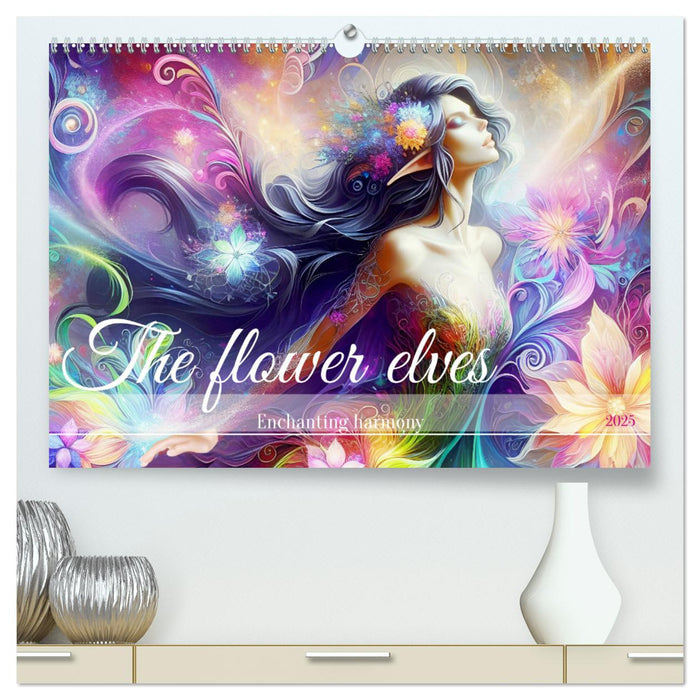 The flower elves Enchanting harmony (CALVENDO Premium-Calendar 2025)