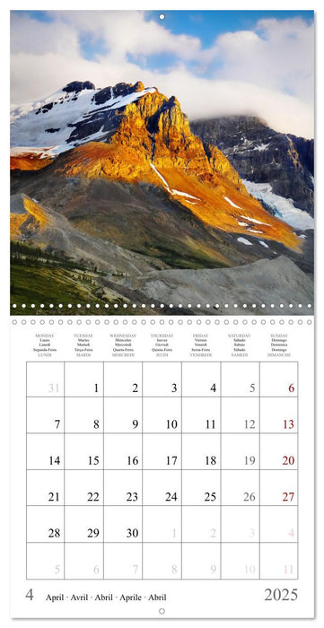 Canada, National Parks Road Trip (CALVENDO Monthly Calendar 2025)