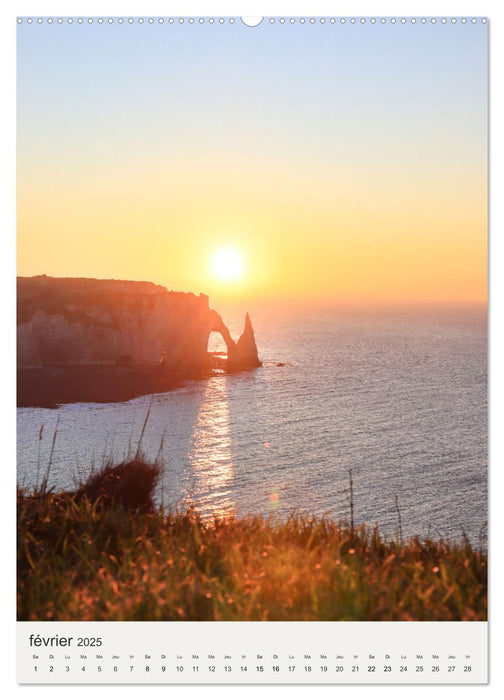 Un petit goût de Normandie - Entre nature et patrimoine (CALVENDO Calendrier mensuel 2025)