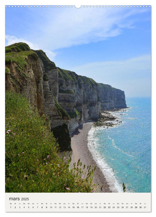 Un petit goût de Normandie - Entre nature et patrimoine (CALVENDO Calendrier mensuel 2025)