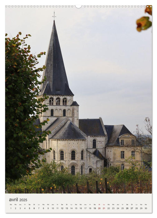 Un petit goût de Normandie - Entre nature et patrimoine (CALVENDO Calendrier mensuel 2025)