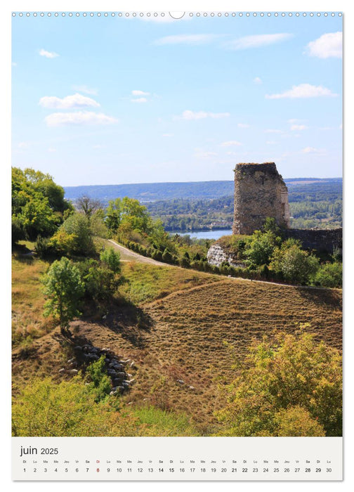 Un petit goût de Normandie - Entre nature et patrimoine (CALVENDO Calendrier mensuel 2025)