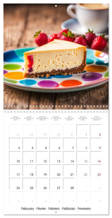 Dessert dreams (CALVENDO Monthly Calendar 2025)