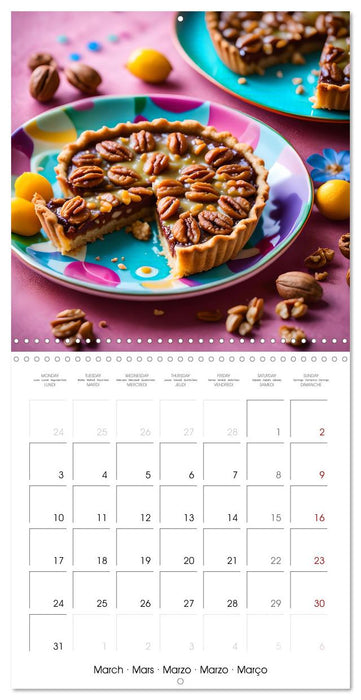 Dessert dreams (CALVENDO Monthly Calendar 2025)