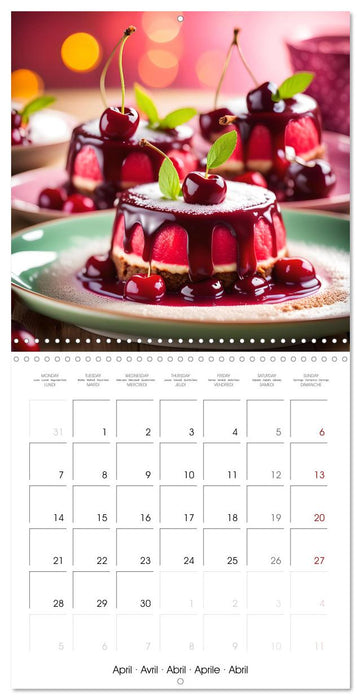 Dessert dreams (CALVENDO Monthly Calendar 2025)