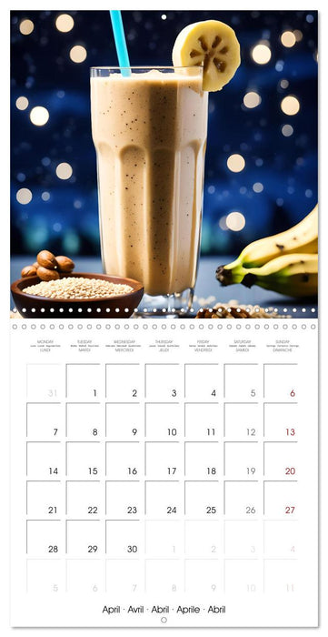 World of smoothies (CALVENDO Monthly Calendar 2025)