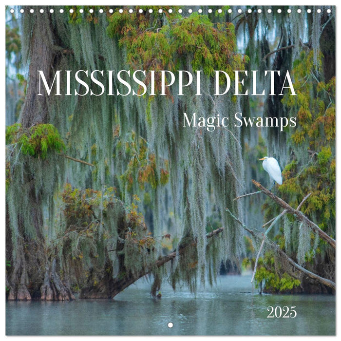 Mississippi Delta, Magic Swamps (CALVENDO Monthly Calendar 2025)