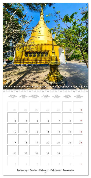 Hue Vietnam´s old imperial city (CALVENDO Monthly Calendar 2025)