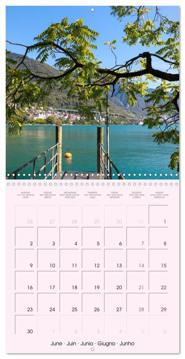 Evasion à Montreux (CALVENDO Calendrier mensuel 2025)