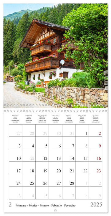 Beautiful old farmhouses (CALVENDO Monthly Calendar 2025)