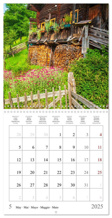 Beautiful old farmhouses (CALVENDO Monthly Calendar 2025)