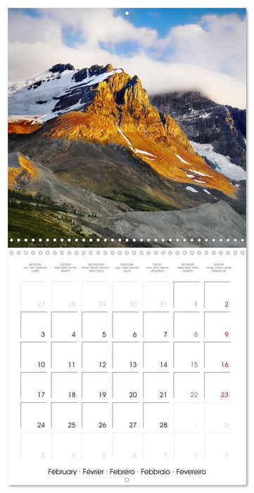 Canadian Rockies National Parks (CALVENDO Monthly Calendar 2025)