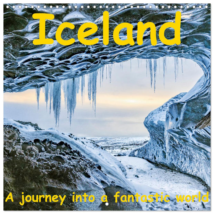 Iceland - A journey into a fantastic world (CALVENDO Monthly Calendar 2025)