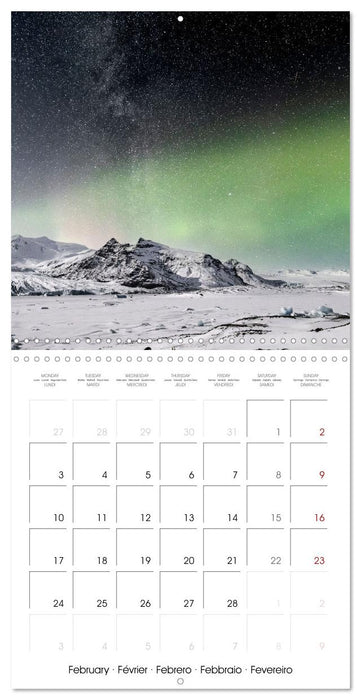 Iceland - A journey into a fantastic world (CALVENDO Monthly Calendar 2025)