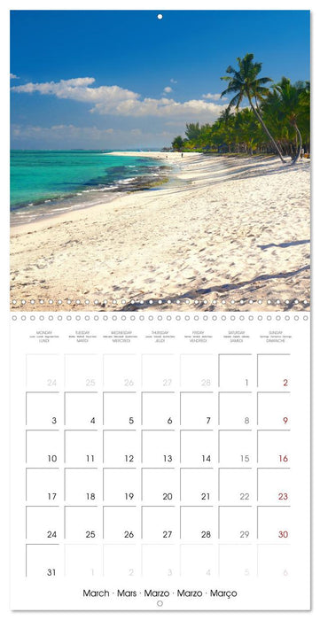 Mauritius, Tropical Paradise Indian Ocean (CALVENDO Monthly Calendar 2025)