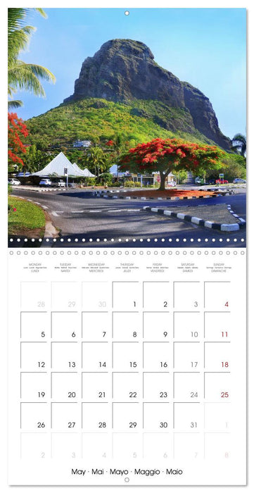 Mauritius, Tropical Paradise Indian Ocean (CALVENDO Monthly Calendar 2025)