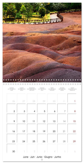 Mauritius, Tropical Paradise Indian Ocean (CALVENDO Monthly Calendar 2025)