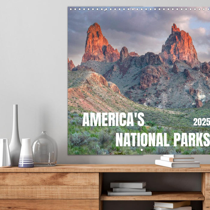 America's National Parks (CALVENDO Monthly Calendar 2025)