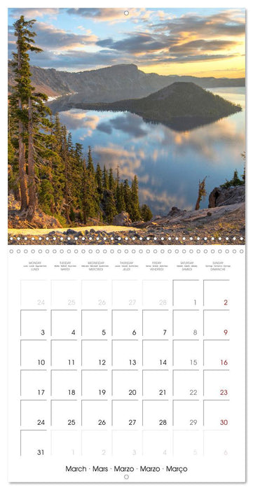 America's National Parks (CALVENDO Monthly Calendar 2025)