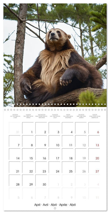 New Animal Kingdom (CALVENDO Monthly Calendar 2025)