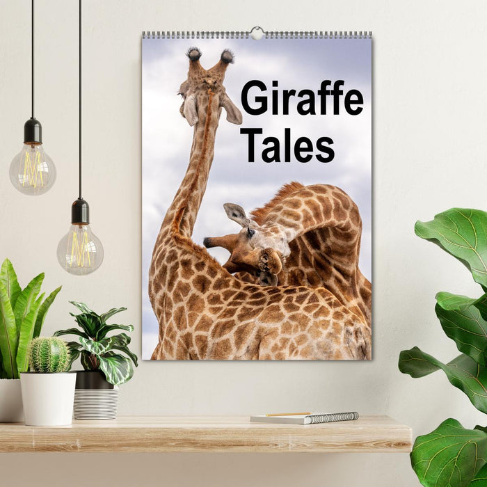 Giraffe Tales (CALVENDO Monthly Calendar 2025)