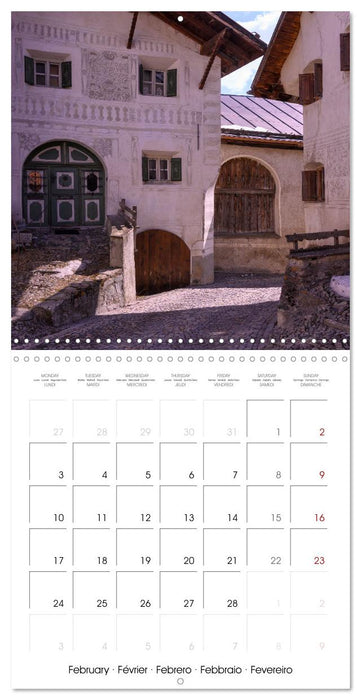 Beautiful Switzerland (CALVENDO Monthly Calendar 2025)