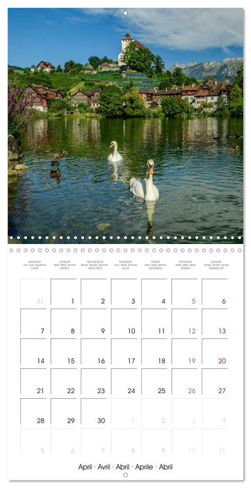 Beautiful Switzerland (CALVENDO Monthly Calendar 2025)